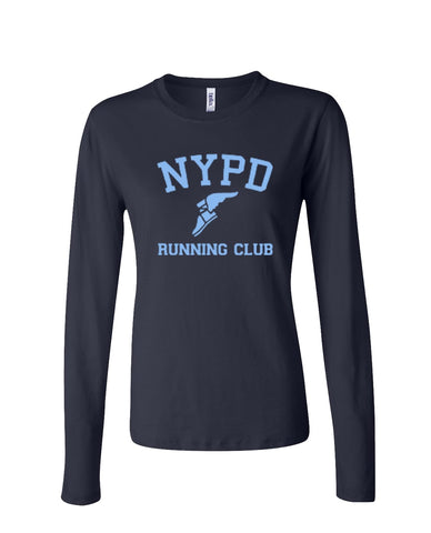 NYPD Running Club Womens Long Sleeve Tee