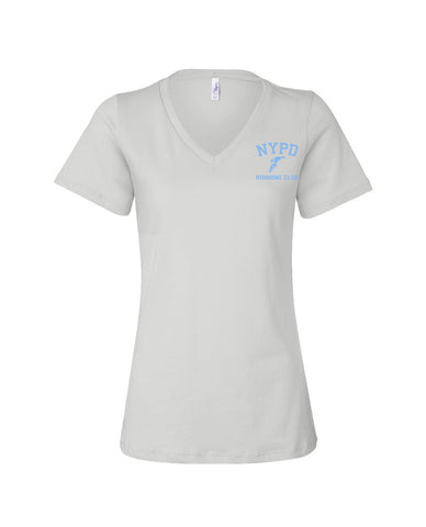 NYPD Running Club WOMEN’S Relaxed V-NECK T-Shirt