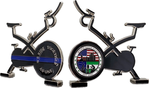 NYPD Spin Club Challenge Coin