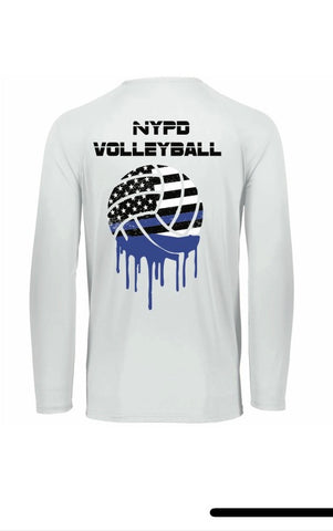 NYPD Finest Volleyball Team Performance Long Sleeves