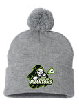 LI Phantoms DTF Pom-Pom Cuffed Beanie