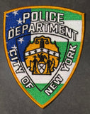 New York City Police Department NOVELTY Patches