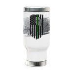 Military Blackout Stainless Steel Travel Mug