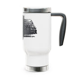 Military Blackout Stainless Steel Travel Mug