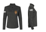 SCPD Guardians Logo WOMEN'S Women's Pro-Lock Performance Mélange Quarter-Zip Pullover