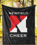 Newfield Cheer Plush Throw Blanket - N