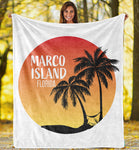 Marco Island Plush Throw Blanket - Design 2