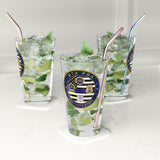 MTA PBA 16oz Pint Glass (Round Logo)