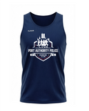 PAPD Running Club Logo Men's Ultra Lightweight Marathon Dry fit Singlet