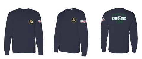 Wantagh FD Engine 5 Long Sleeve Tee