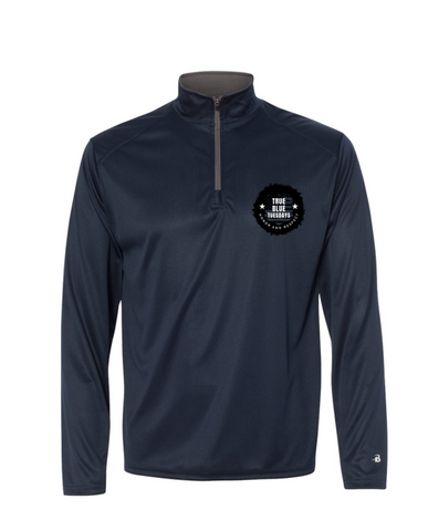 TBT MEN'S Lightweight 1/4 Zip Up Pullover Long Sleeve