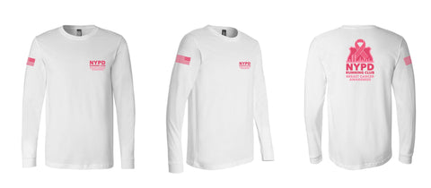 2025 NYPD Running Club Breast Cancer Awareness Hoodie