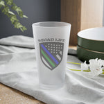 Squad Life Frosted Pint Glass