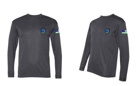 10-13 Color Patch PERFORMANCE Long Sleeve Tee