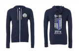 911-25th Anniversary FBINAA Zip Up Hoodie