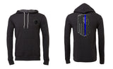 Squad Life Blackout Blue Line Hoodie