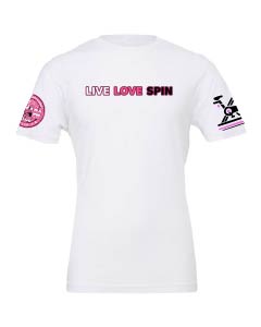 NYPD Spin Club Breast Cancer Awareness T-Shirt