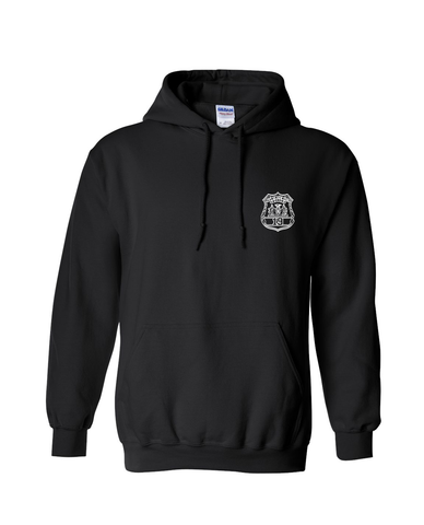 NYPD 19th PCT Shield Hoodie (Front design only)