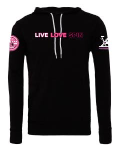 NYPD Spin Club Breast Cancer Awareness Hoodie