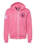 NYPD Spin Club Breast Cancer Awareness  Zip-Up Hoodie