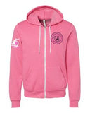 NYPD Spin Club Breast Cancer Awareness  Zip-Up Hoodie