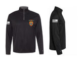 SCPD Guardians Logo MEN'S Lightweight 1/4 Zip Up Pullover Long Sleeve