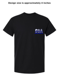SOA T-Shirt (Thin Blue Line Flag)