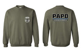 PAPD Boxing Club Thin Blue Line Crewneck Sweatshirt