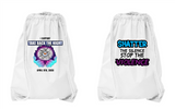 Take Back The Night Drawstring bag