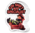 RCH On Shift Nap Specialist Sticker