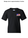 SOA T-Shirt (American Flag-White)
