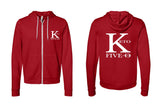 Keto 5 Zip Up Hoodie