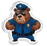 RCH Police Bear Sticker