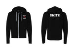 Personalized Newfield Cheer Design 2 Wolverine Zip Up Hoodie
