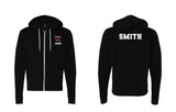 Personalized Newfield Cheer Design 2 Wolverine Zip Up Hoodie