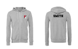 Personalized Newfield Cheer Design 1 Zip Up Hoodie
