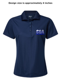 SOA Woman's PERFORMACE Polo (Thin Blue Line Flag)