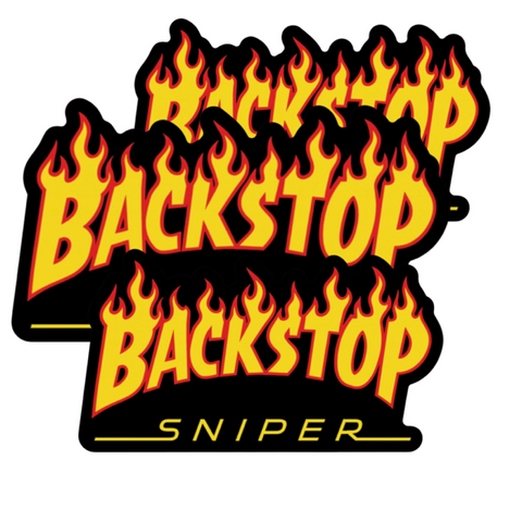 Backstop Sniper-Fire Sticker