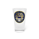 MTA PBA 16oz Pint Glass (Round Logo)