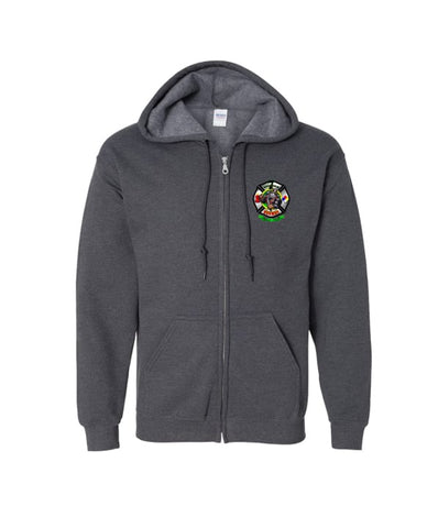 YOUTH Wantagh Fd BLACK SHEEP Zip Up Hoody