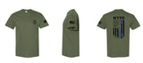 77 NYPD Thin Blue Line T-shirt