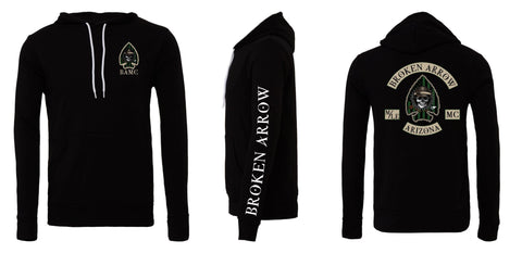 Broken Arrow MC Rocker Hoodie