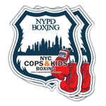 NYPD Boxing Stickers