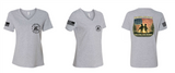 Hoosier Hunters WOMAN'S V-NECK T-Shirt
