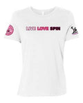 NYPD Spin Club Breast Cancer Awareness Women's Jersey T-Shirt