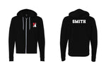 Personalized Newfield Cheer Design 1 Zip Up Hoodie