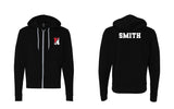 Personalized Newfield Cheer Design 1 Zip Up Hoodie