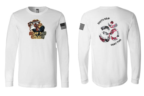 Southside Muay Thai Long Sleeve Tee-Muay Thai Chicken