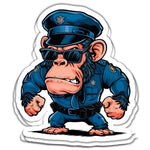 RCH Police Chimp Sticker