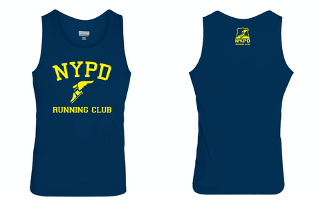 NYPD Running Club Mens Singlets